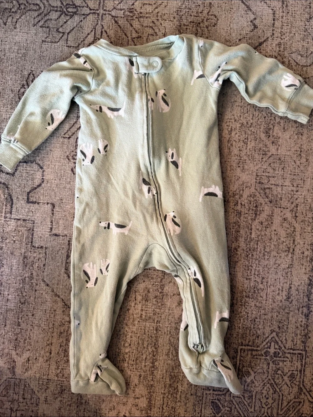 Bundle Of Baby Girls' Sleepwear Footed Sleepers And 2 Nightgowns